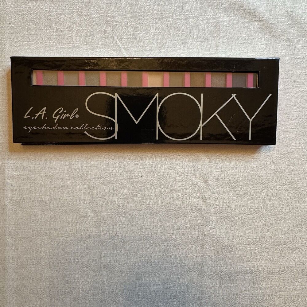 L.A. Girl Beauty Brick Eyeshadow, Smoky, 0.42 Ounce